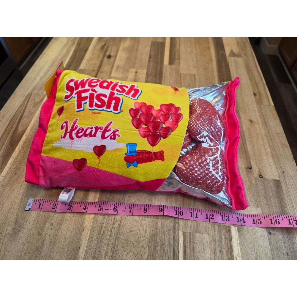 iscream Candy Plush Pillow Variety Hershey Reese Sour Patch Swedish Fish Bundle4 - Picture 11 of 11